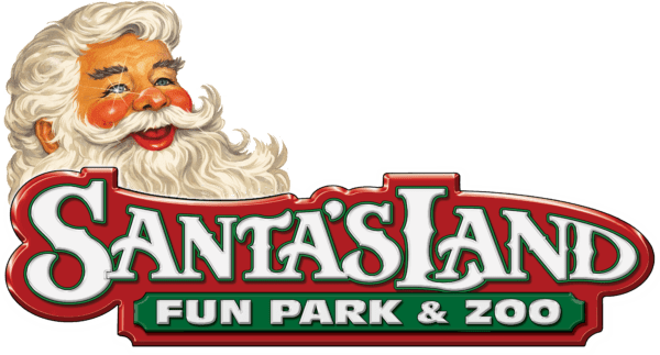 Santa's Land Fun Park & Zoo logo.